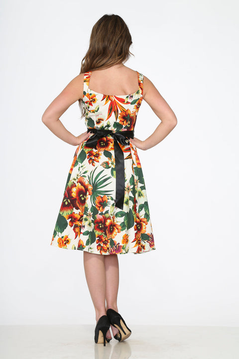 Vestido de vuelo floral Prince Lily-1
