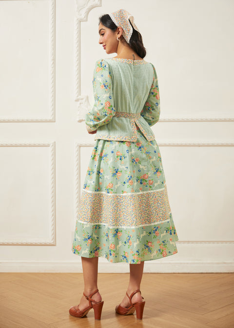 Vestido midi corsé Lilly de Gunne Sax para ModCloth-5