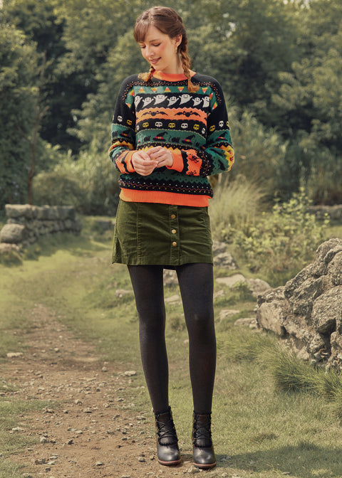 Suéter Fair Isle "Fright Night Delight"-1