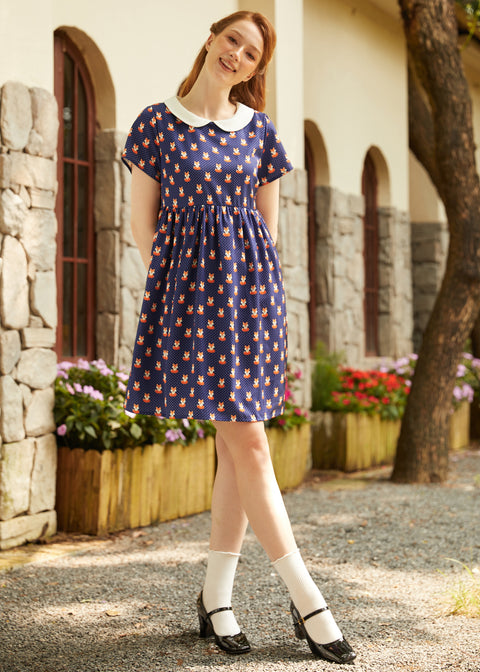 Vestido de corte imperio con cuello Whimsy&Wonder-2