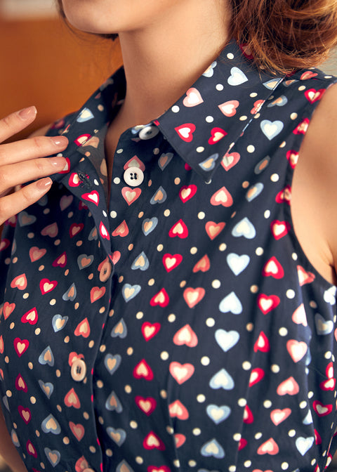 Vestido camisero "Can't Slow My Roll"-1