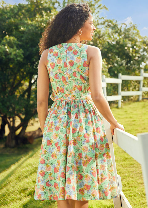 Vestido cruzado de efecto instantáneo-3