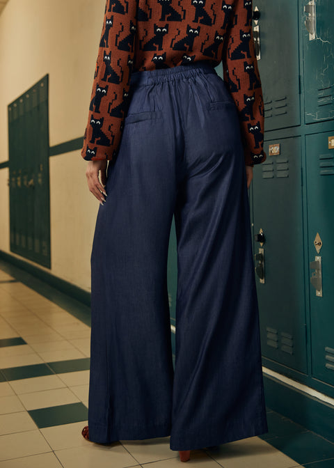 Pantalones de pierna ancha de Twilight Whispers-4