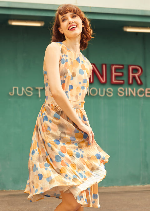 El vestido de paseo de refresco-2