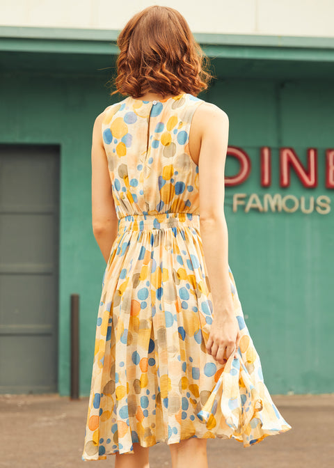 El vestido de paseo de refresco-4