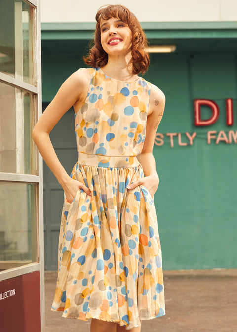 El vestido de paseo de refresco-6