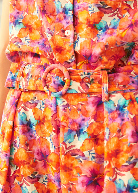 Pantalones cortos plisados Breezy By Design-1