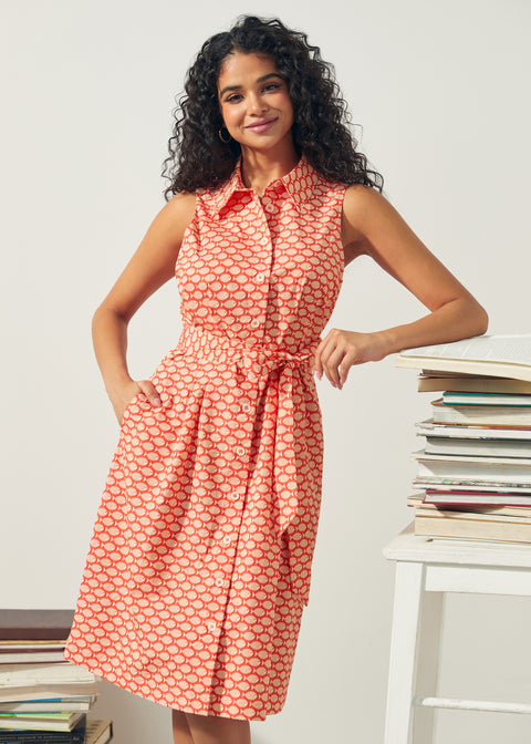 Vestido camisero "Can't Slow My Roll"-3