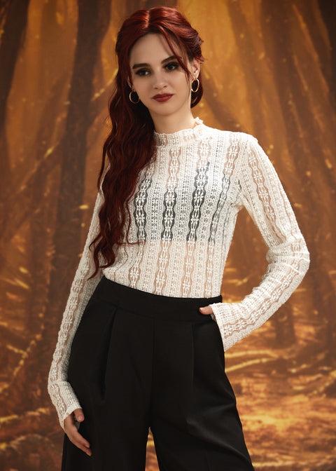 Top de manga larga atemporal de la era Crepúsculo-5