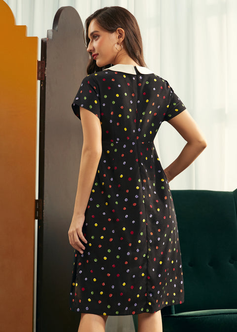 Vestido camisero Pretty at the Pumpkin Patch-4