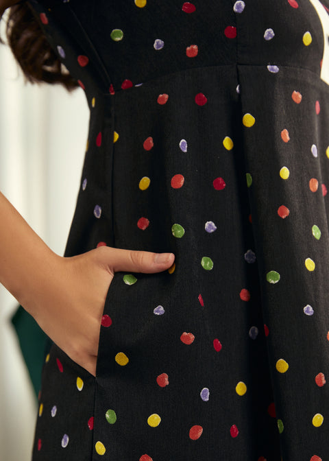 Vestido camisero Pretty at the Pumpkin Patch-1