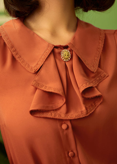 Blusa con volantes-1