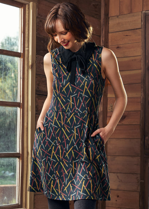 Vestido de caligrafía perfecta-2