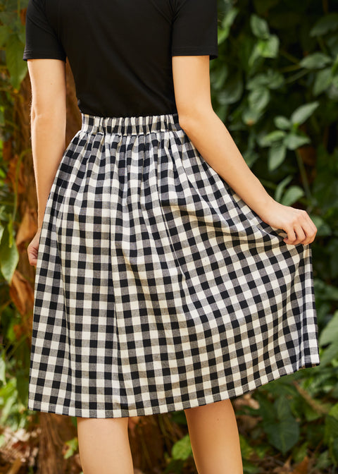 Falda midi Brisa Marina-3