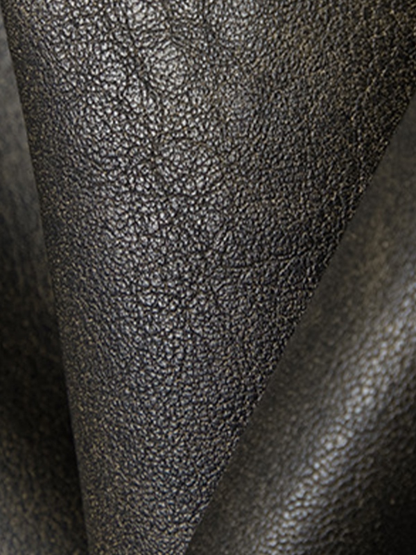 Splice Leather Short Varsity Jacket-4