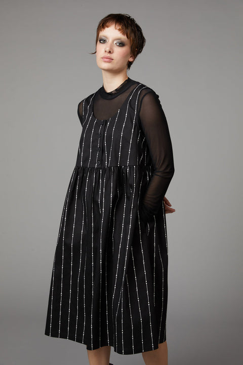 Delantal con forma de hueso gracioso-2