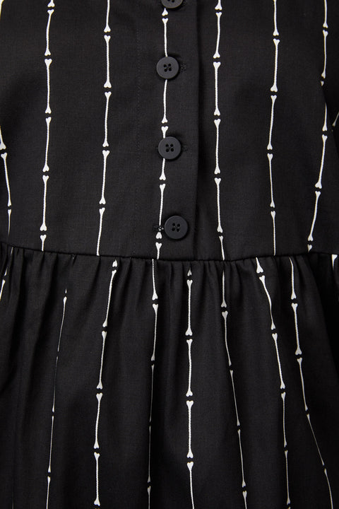 Delantal con forma de hueso gracioso-1