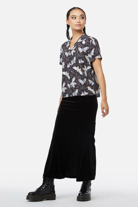 Blusa con estampado de larvas-2