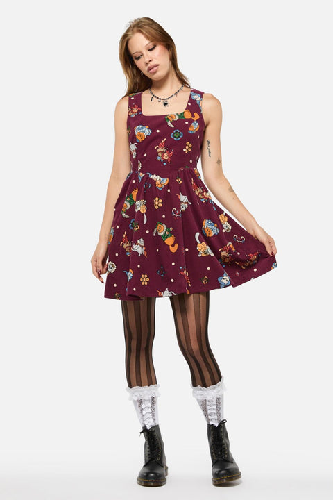 Vestido de pana de izquierda a derecha-2