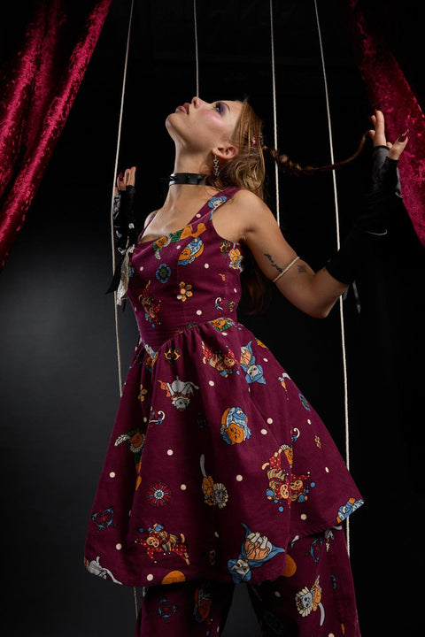 Vestido de pana de izquierda a derecha-1