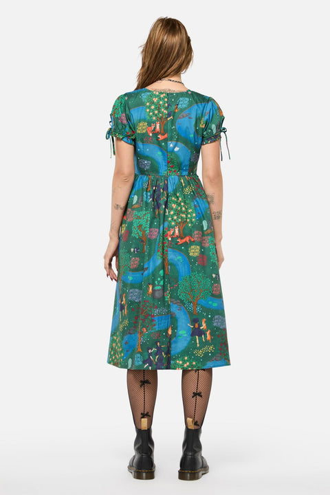 Vestido midi Tapestry Of Life-2