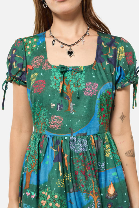 Vestido midi Tapestry Of Life-1