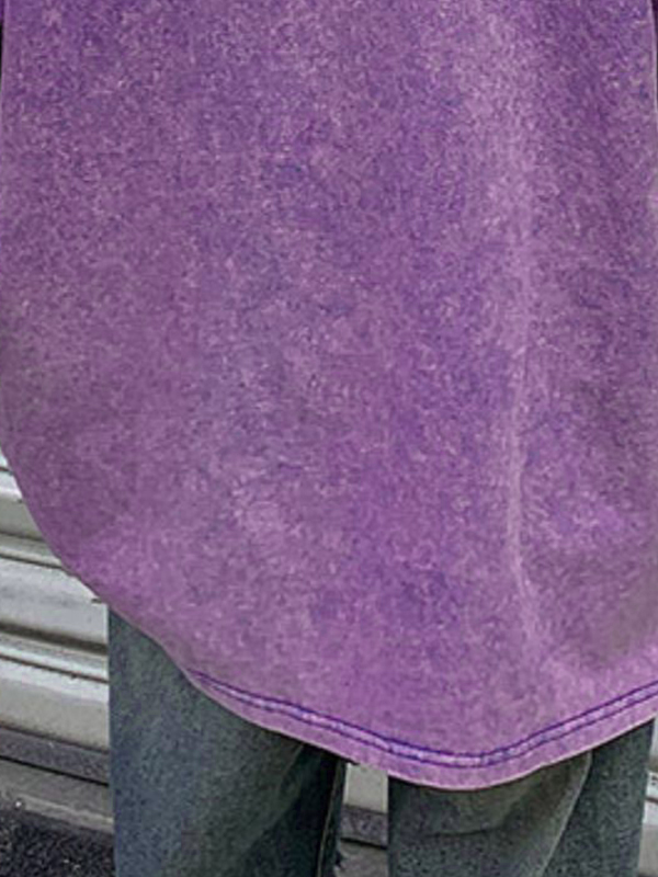 Men's Street Print Oversized Short Sleeve Tee-2