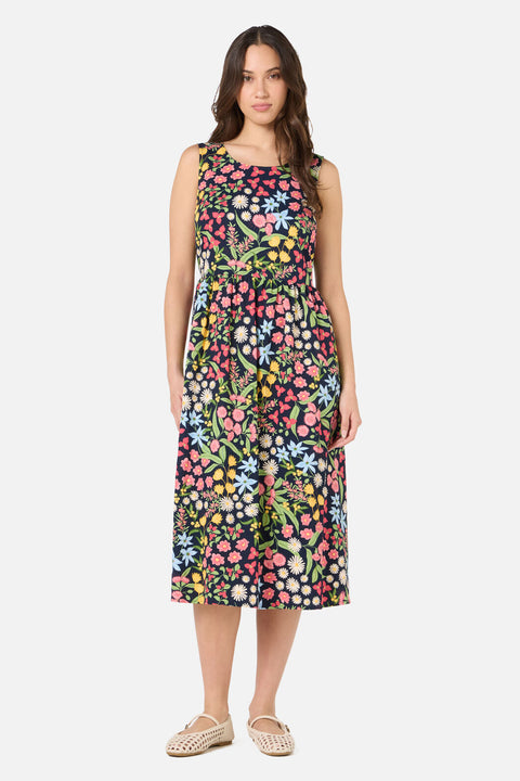 Vestido midi Liberty Native-2