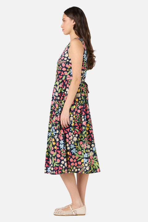 Vestido midi Liberty Native-3
