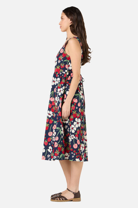 Vestido midi Berries N Cream-3