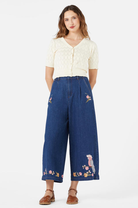 Cárdigan de punto de algodón Wednesday-4