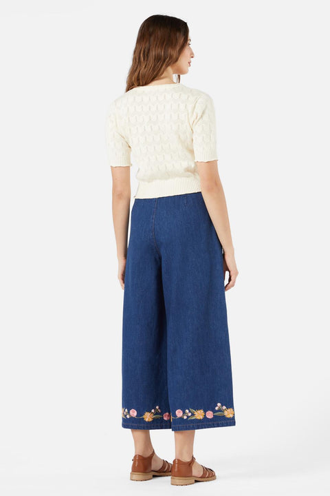 Cárdigan de punto de algodón Wednesday-2