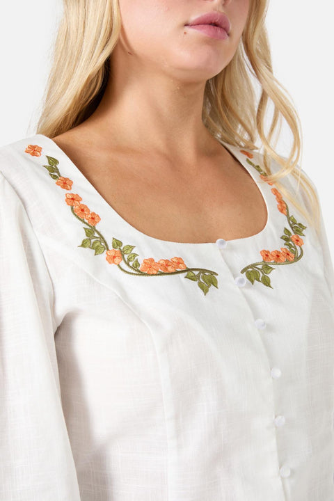 Top bordado "Flower Child"-1