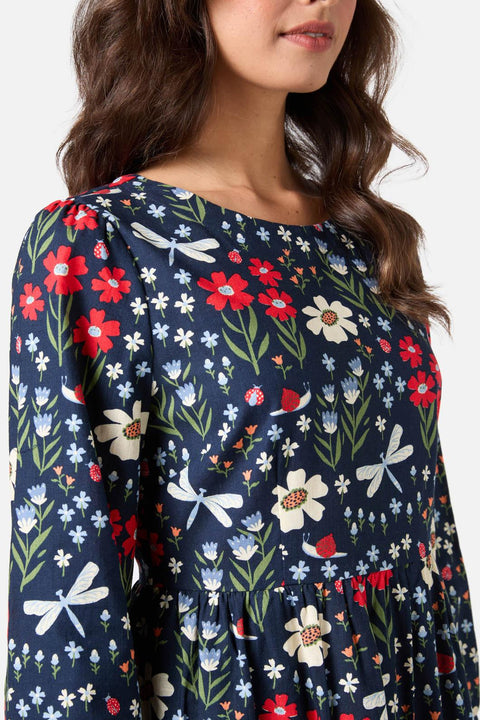 Vestido midi Garden Life-1